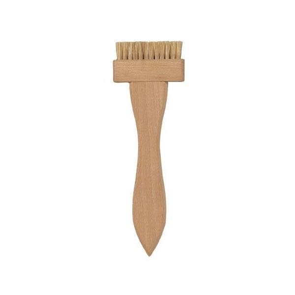 2 x 12 Horsehair Bristle and Wood Handle Applicator Brush, PK12